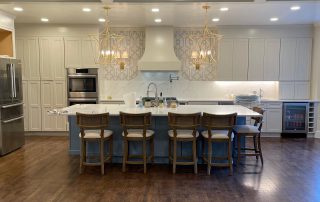 Kitchen Cabinet Painting - hiring a painter