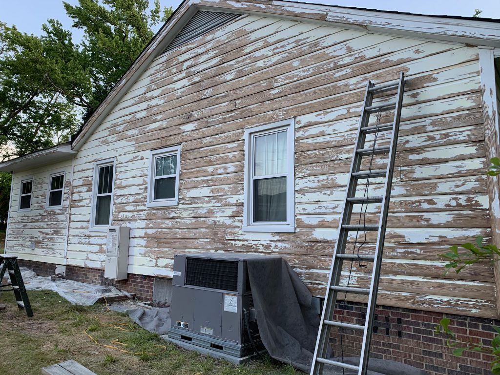 exterior painting warning signs