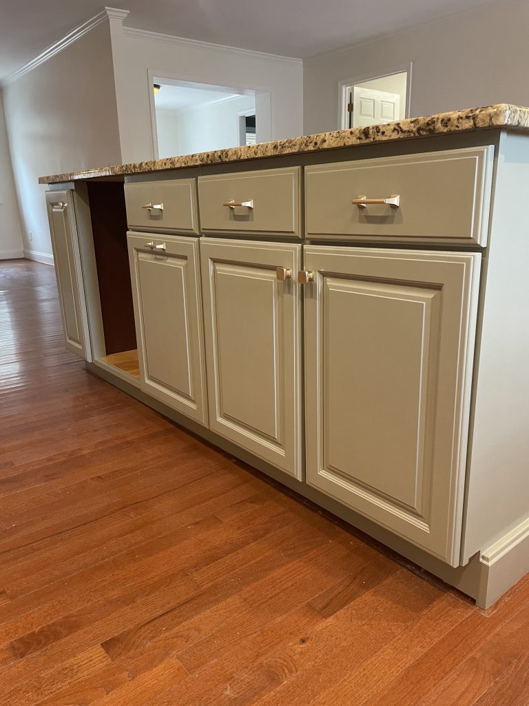 painted cabinets