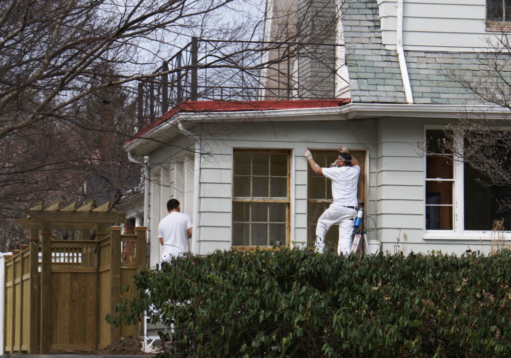 Exterior House Painting Preparation - mold free